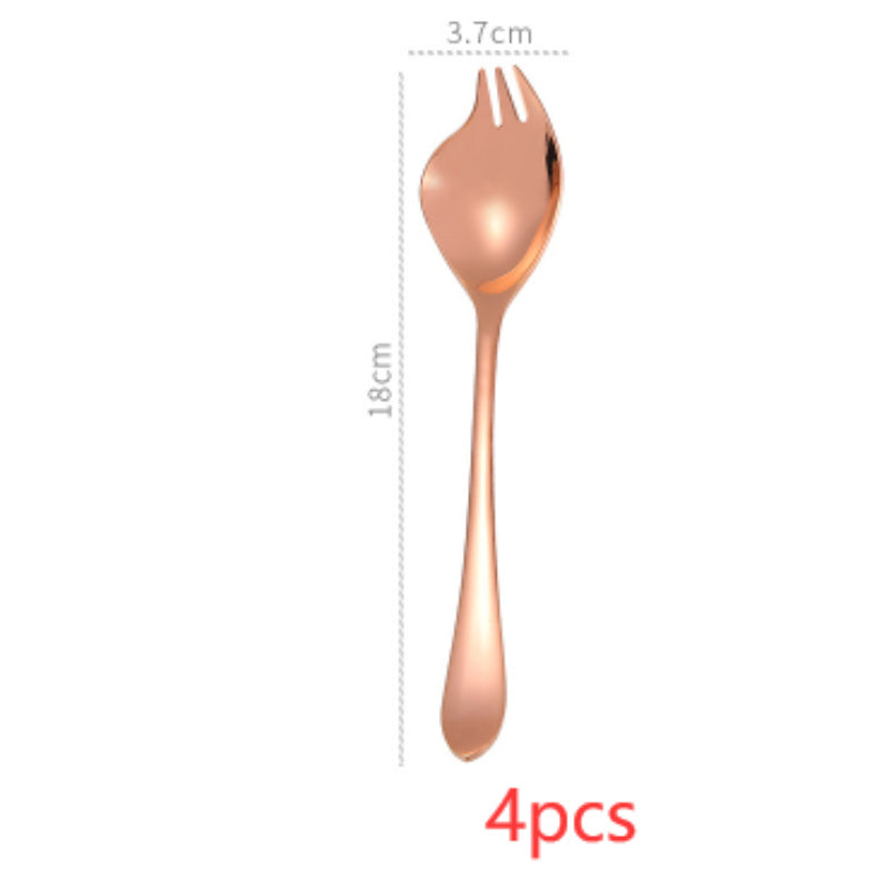 Stainless Steel Salad Fork Spoon