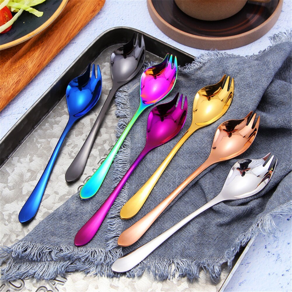 Stainless Steel Salad Fork Spoon