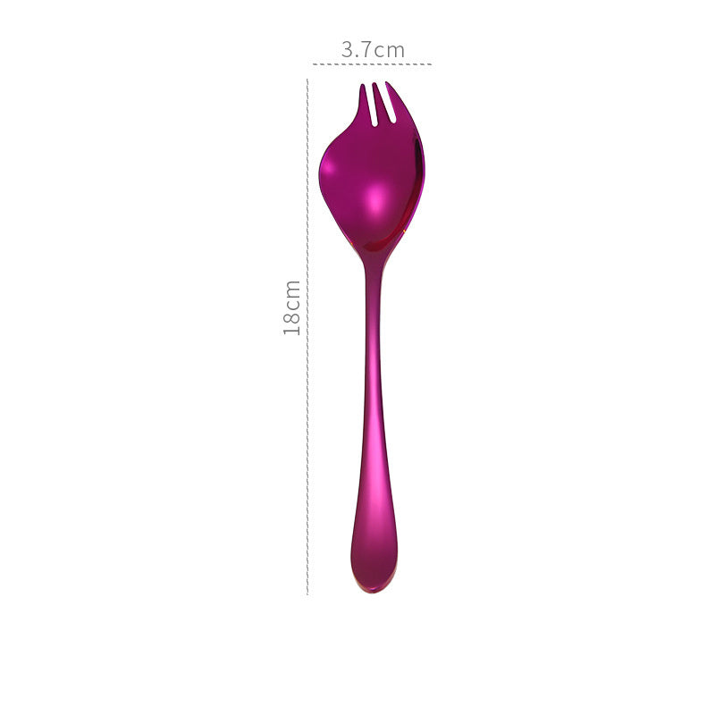 Stainless Steel Salad Fork Spoon