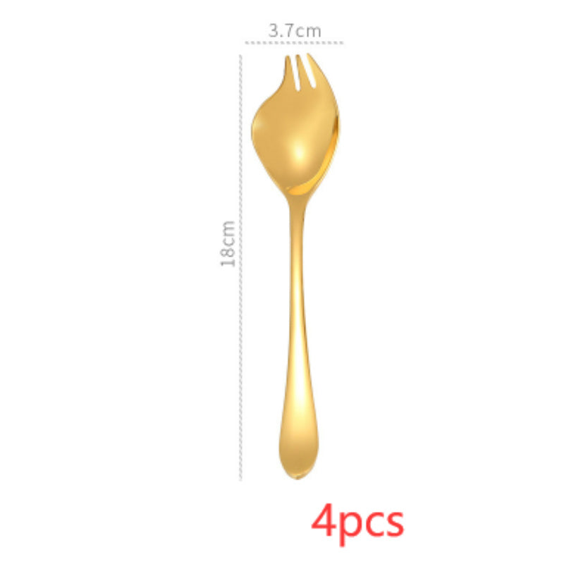 Stainless Steel Salad Fork Spoon