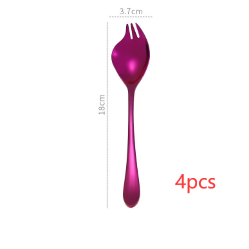 Stainless Steel Salad Fork Spoon